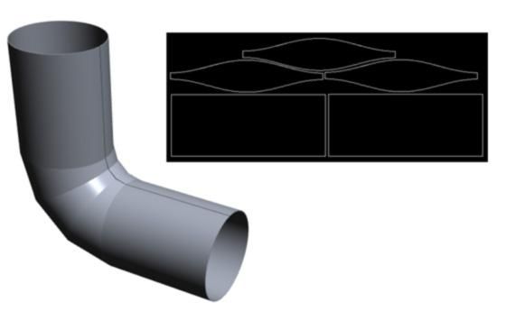 Illustration of Fabricated Pipe Bend